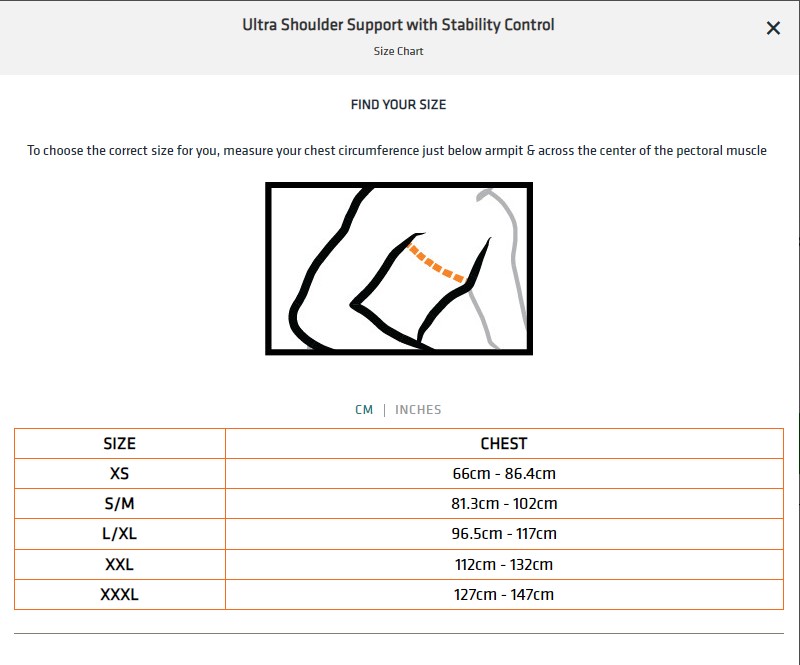 Ultra Shoulder Support Support with Stability Control Shock Doctor